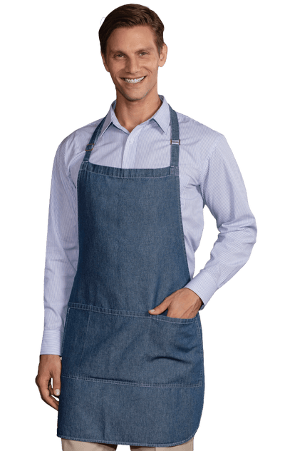 Cotton Denim Bib Apron