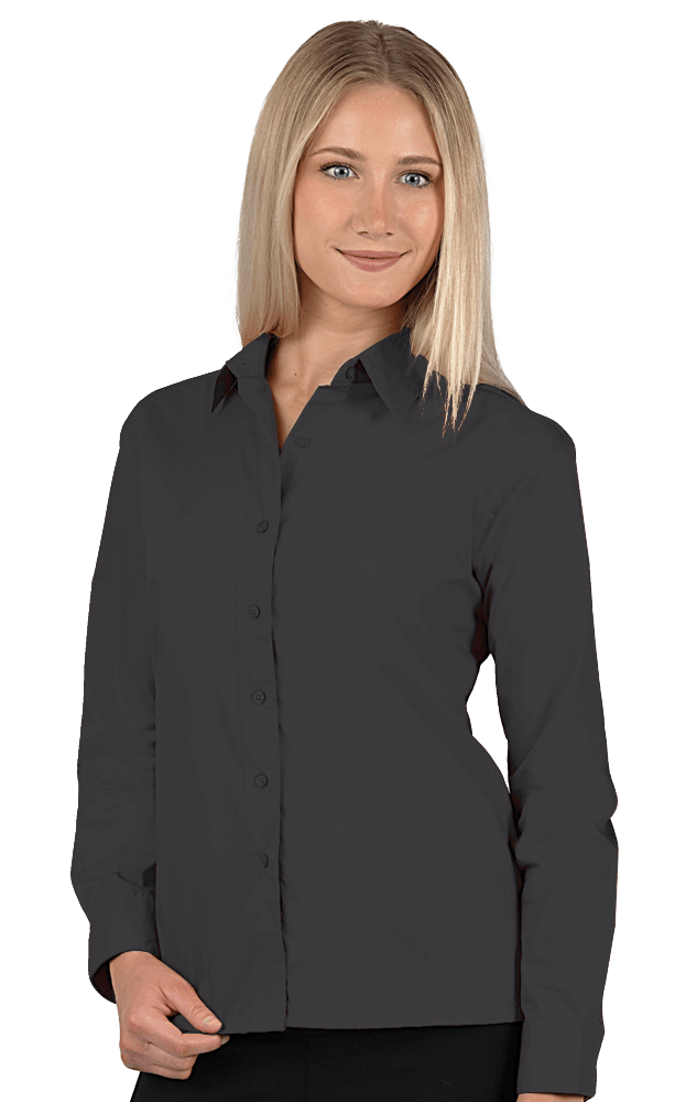 Ladies' L/S Value Poplin Shirt