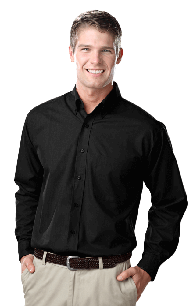 Men's L/S Value Poplin Shirt