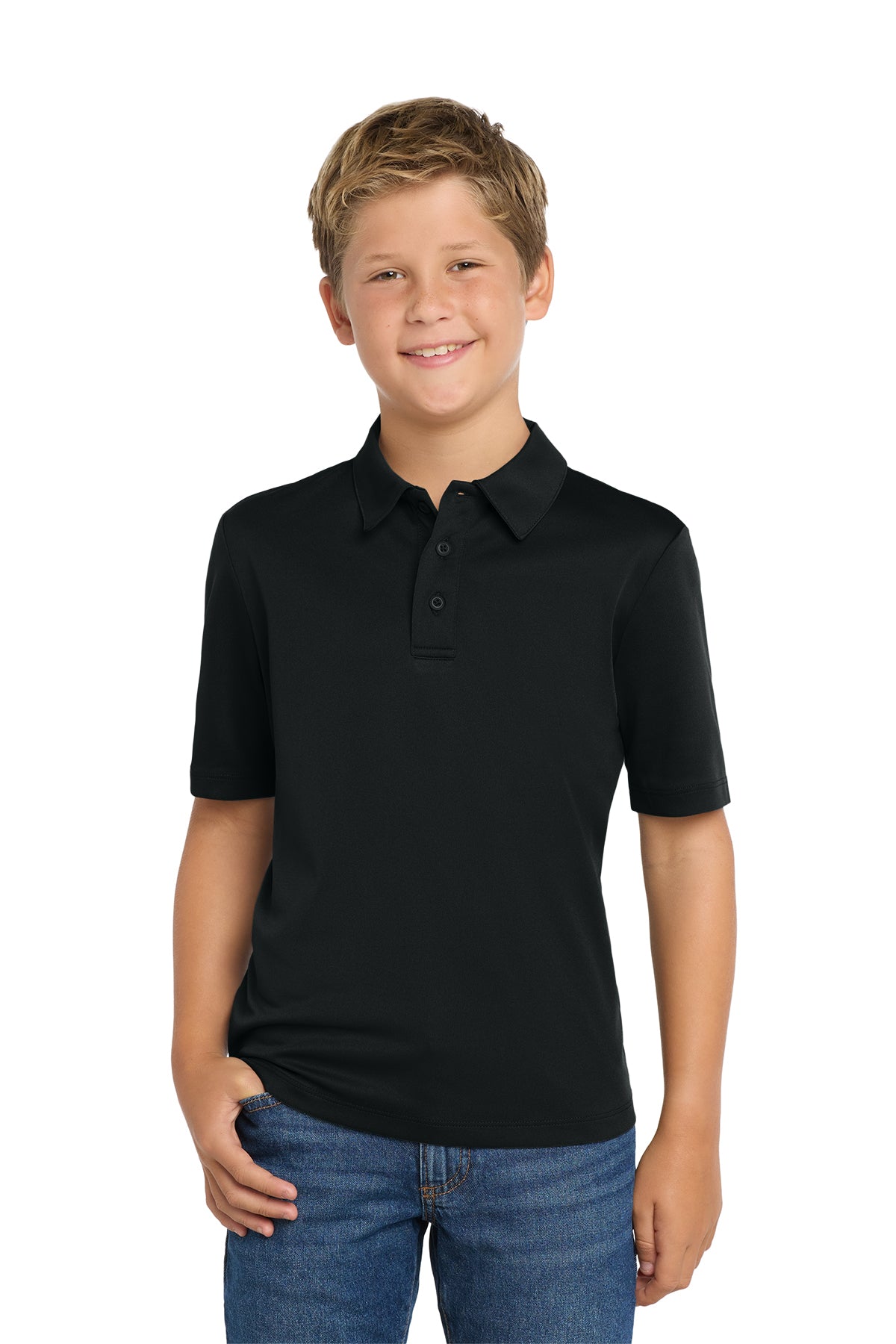 Port Authority® Youth Silk Touch™ Performance Polo