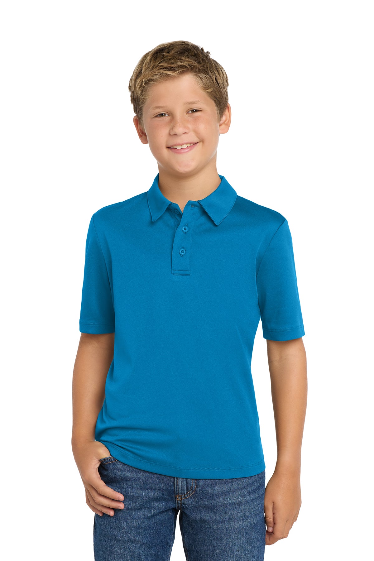 Port Authority® Youth Silk Touch™ Performance Polo