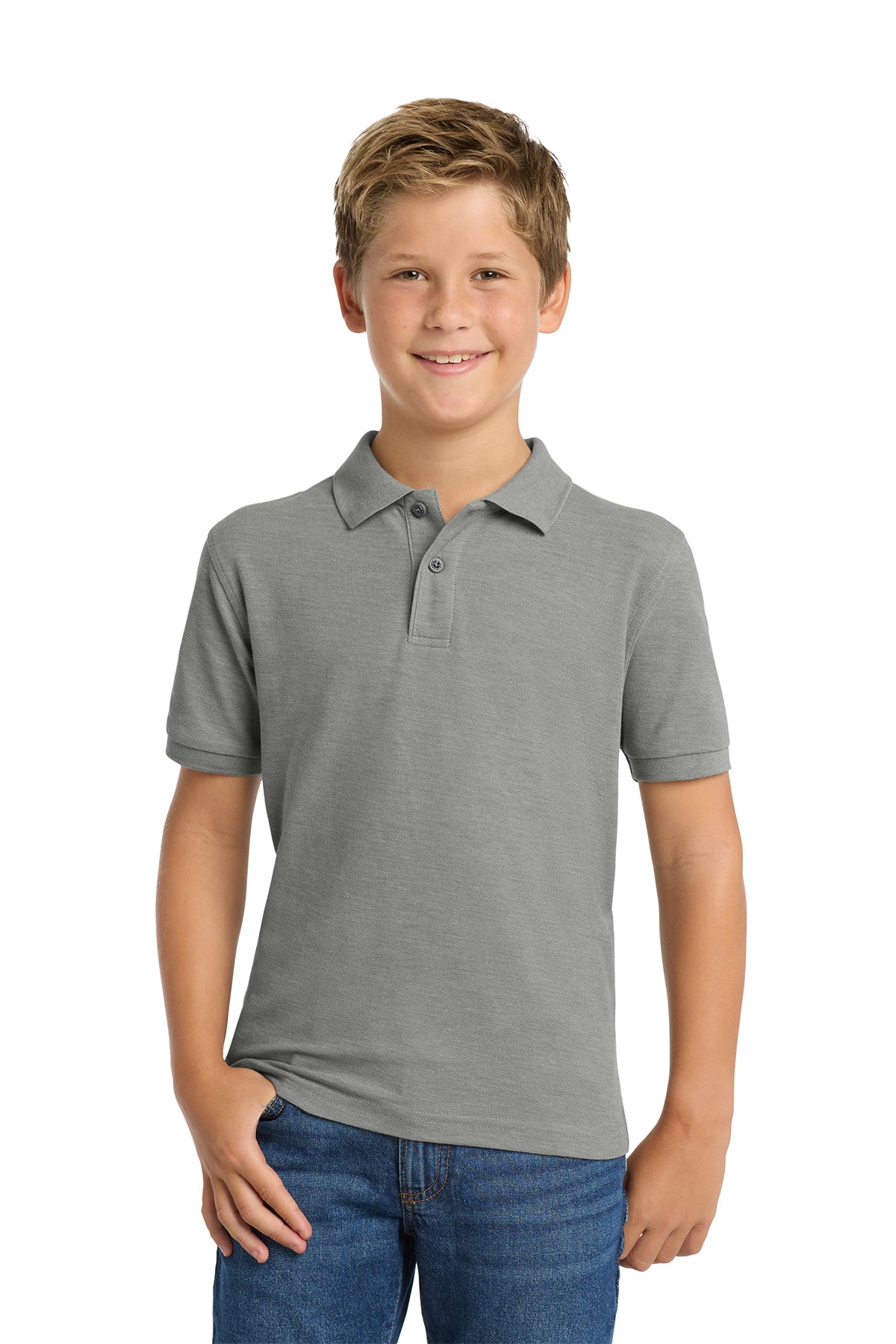 Port Authority® Youth Silk Touch™ Polo