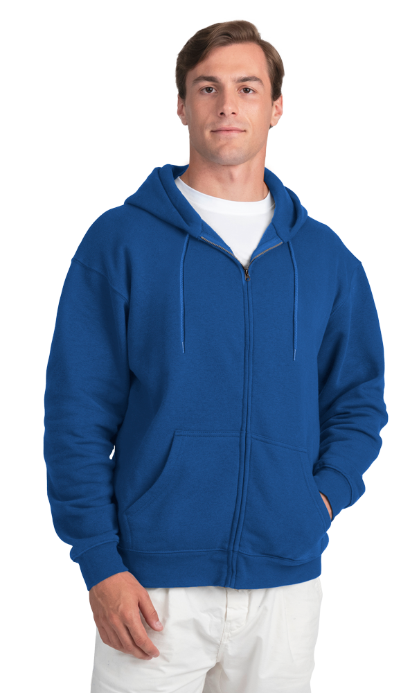 Adult Zip Front Hoodie
